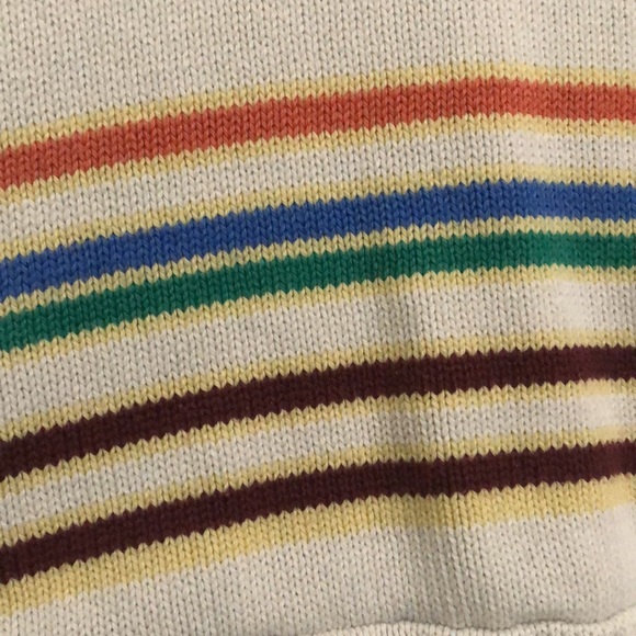 Cropped striped sweater - Picture 7 of 7